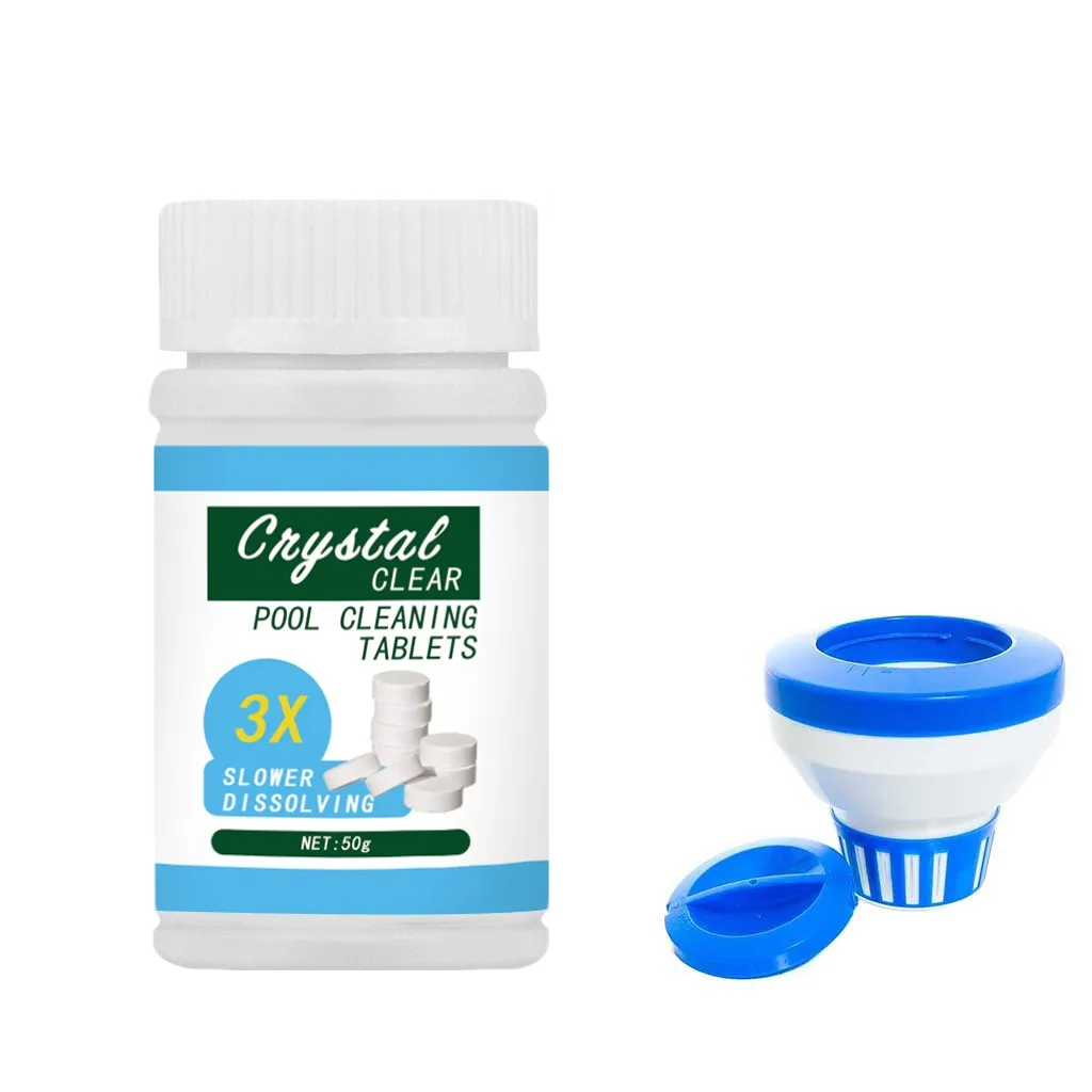 Бассейн Чистящие Таблетки Многофункциональный эффективно защищает от бактерий