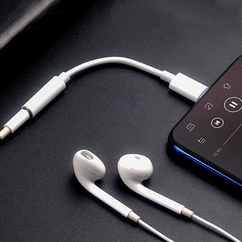 3 5 мм адаптер для подключения наушников iPhone 11 Pro AUX XS MAX XR X 8 7 Plus разъем аудио Ecouteur |