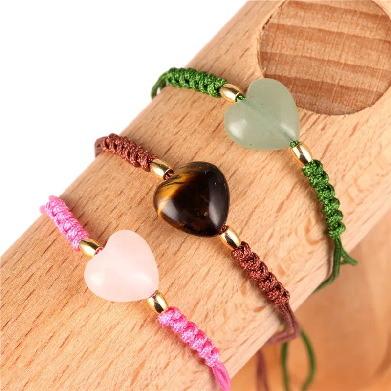 Sale1PC женский китайский узел сердце веревочная цепочка на удачу очаровательные