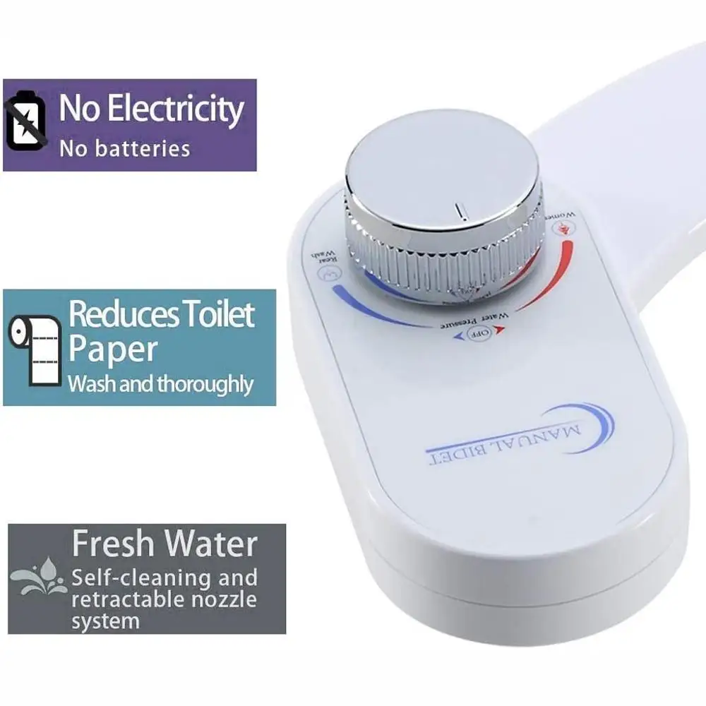 Санитарное устройство для промывки унитаза биде спрей сиденья механический