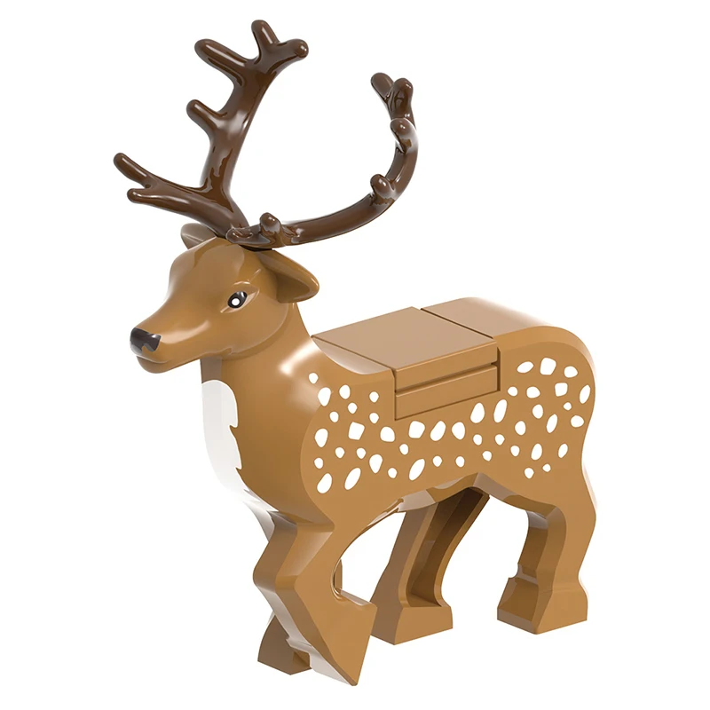 Одиночная продажа Рождественский олень лошадь гора животное средневековое