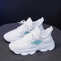 2021 spring new womens shoes breathable mesh woven casual shoes korean fashion flat shoes comfortable sports womens shoes
