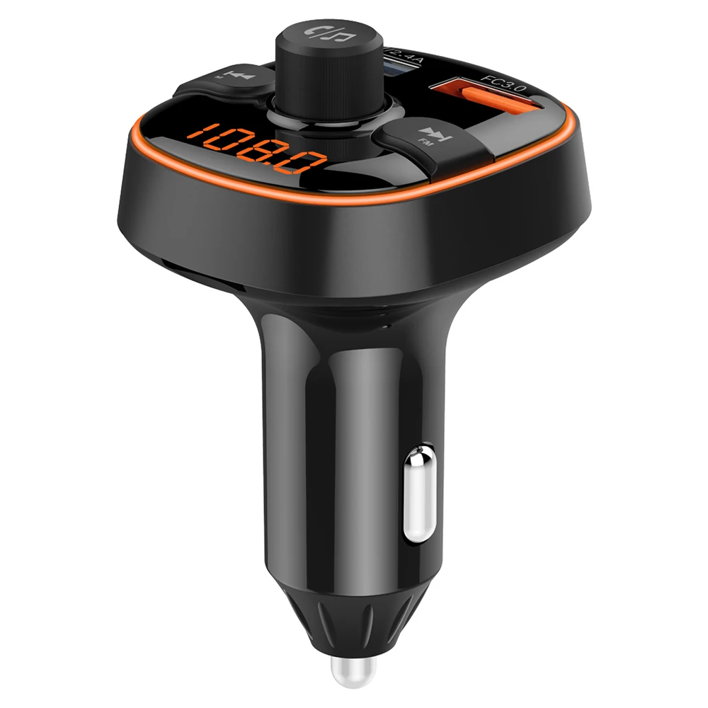 Onever BC51 Bluetooth Автомобильный MP3 плеер беспроводной комплект fm-передатчик ЖК-дисплей