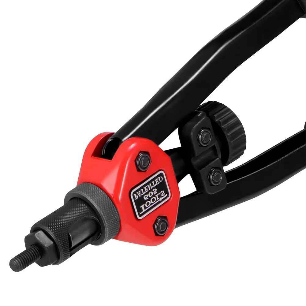 

AOZBZ New Arrival 14" Rivet Nut Gun 360mm Manual Riveter Double Handles Nail Gun M3 To M10 Hand Riveter Screw Gun Rivnut Gun