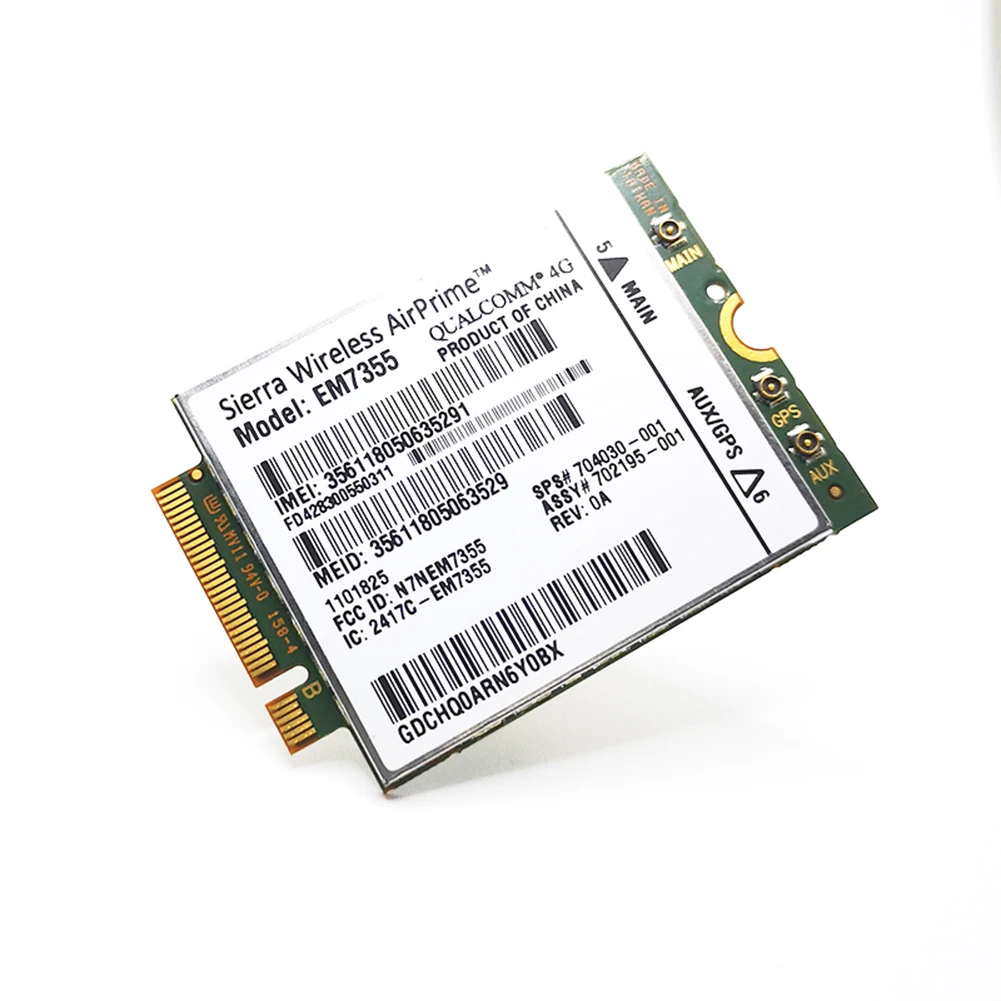 Высококачественный модуль EM7355 3G/4G LTE для HP 740 750 820 840 850 G1 ZBOOK14 15 | Компьютеры и офис