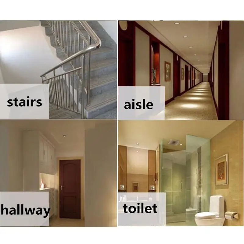 Светодиодный светильник PIR инфракрасный человеческого тела индукционные Сенсор