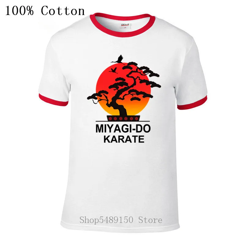 New Brazil Special Kung Fu Tees Miyagi Do Karate - The Kid Cobra Kai Retro Tai Chi T-Shirt Casual Cotton jujitsu Tshirt | Мужская одежда
