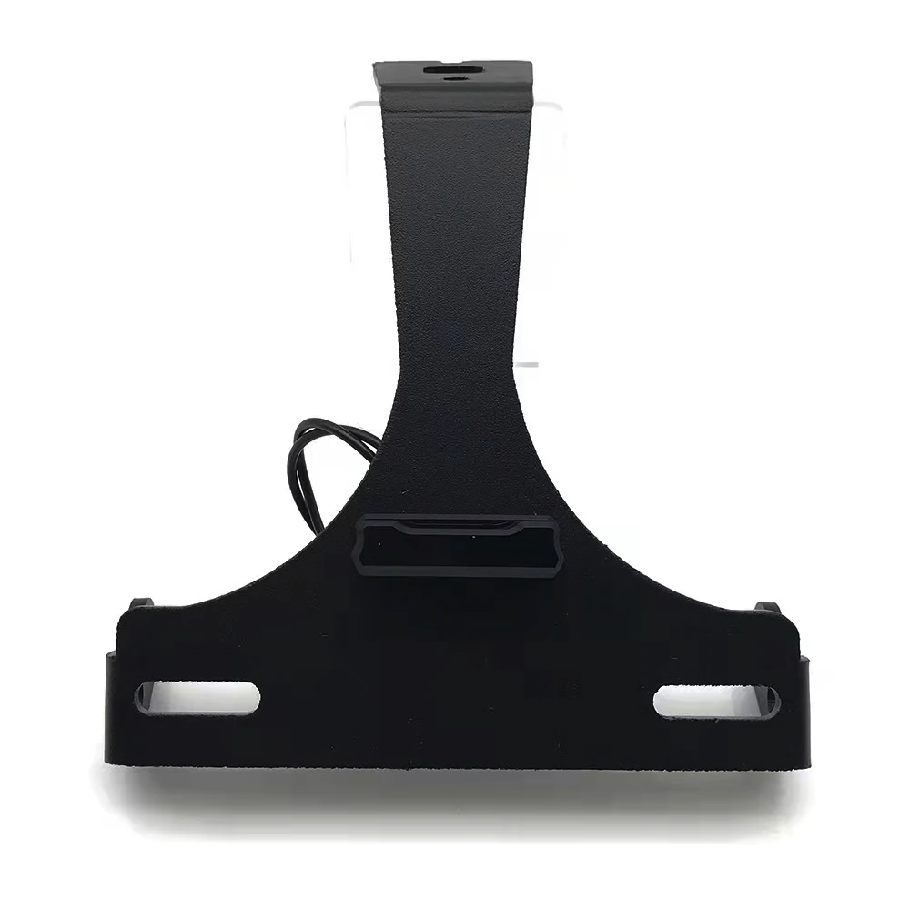 Мотоцикл задний держатель номерного знака Рамка Кронштейн с светодиодный