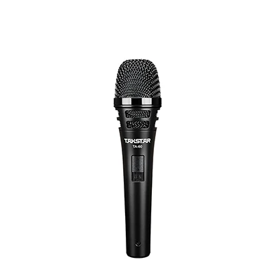Black TAKSTAR On-stage динамический вокальный беспроводной микрофон для сценического шоу Свадебный Караоке Пение(TA-60 - Цвет: Black