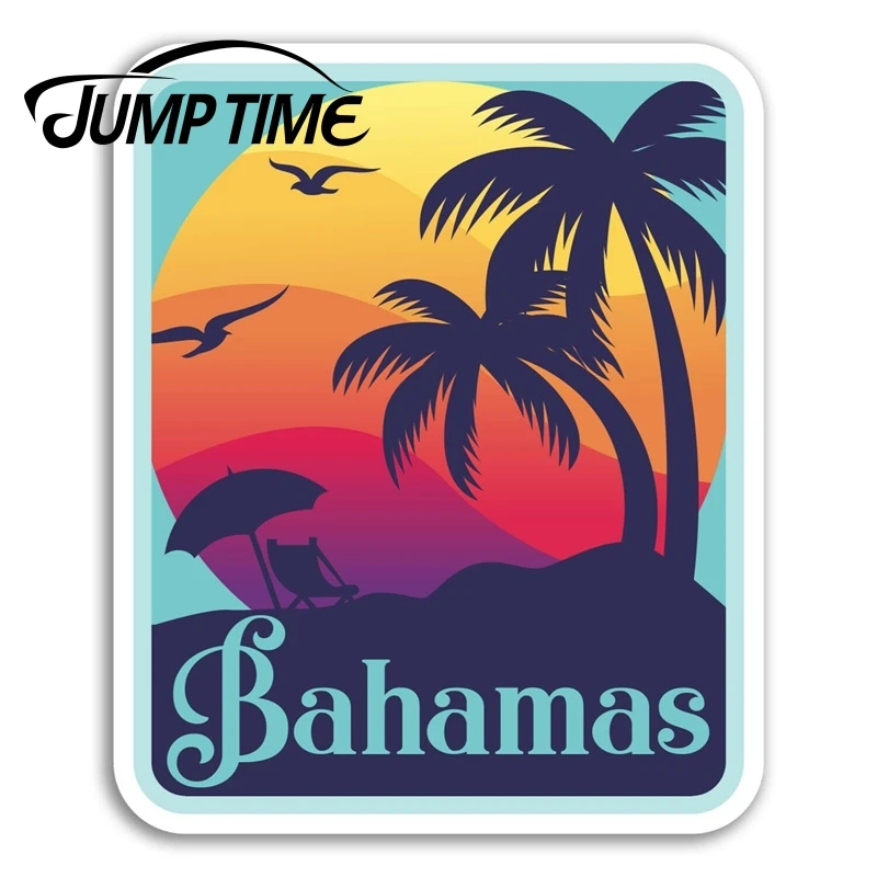 Виниловые наклейки на Багамские острова 