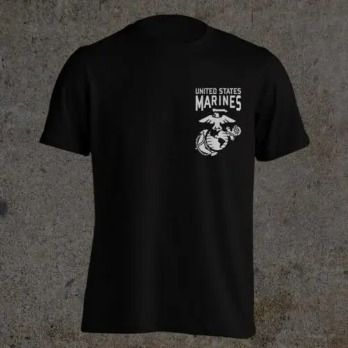 Us Army Marines Corp Usmc Quote No Greater Friend Worse Enemy Men Shirt Mens New Fashion O-Neck Stylish My Tee |