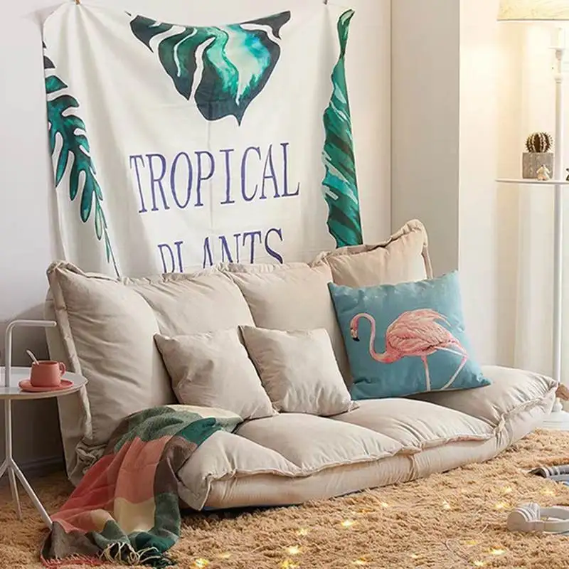 Большой складной диван в скандинавском стиле двойное напольное кресло-матрас