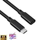 Кабель-удлинитель USB Type-C Thunderbolt 3 для Nintendo Switch MacBook Pro Google Pixel 3 2 0,2 м 0,5 м 1 м