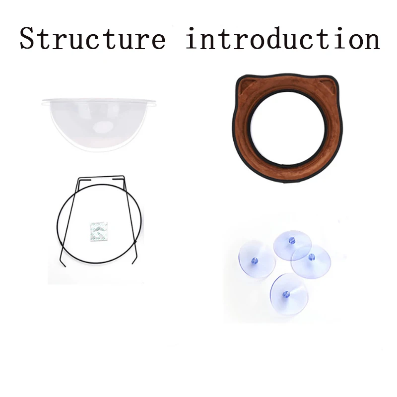 

25KG Cat Hammock Window Mounted Cat Hammock Pet Seat Super Suction Cup Hanging Cat Lounger Soft Warm Bed Kitten Supplies Rest