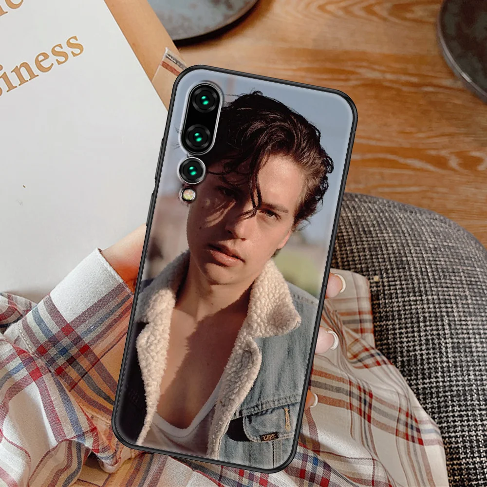 Чехол для телефона TV Riverdale Series Cole Sprouse Huawei P Mate P10 P20 P30 P40 10 20 Smart Z Pro Lite черный
