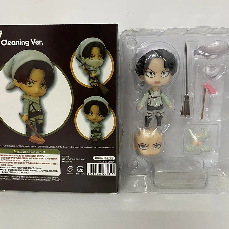 

Anime Attack on Titan Levi Figure Eren Jaeger Levi Ackerman Figure Model Toy Gift for Christmas