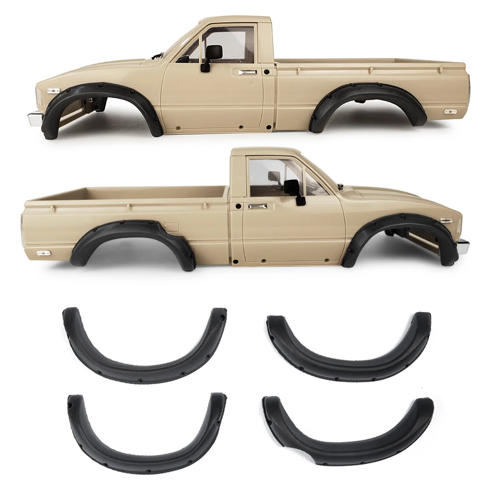 Резиновые вспышки YEAHRUN для RC4WD TF2 1/10 RC Crawler Car Sheel Body Uograde Parts | Игрушки и хобби