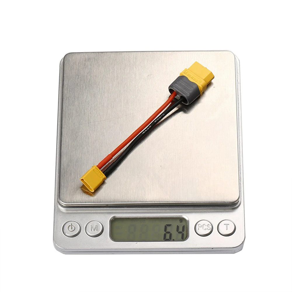 

1Pcs Amass Cable FeMale XT60 Plug to Male Xt30 Plug Connector for RC Model Drone Adapter Wirings Spare Parts For RC power