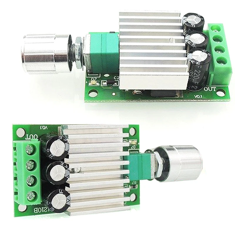 

10A 12V-30V PWM DC Motor Speed Controller Adjustable Speed Regulator Dimmer