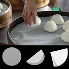 12-36 см антипригарный Белый силиконовый коврик для пароварки тусклый сум бумага для ресторана пароварки коврик инструменты для приготовления пищи Кухонные товары для дома