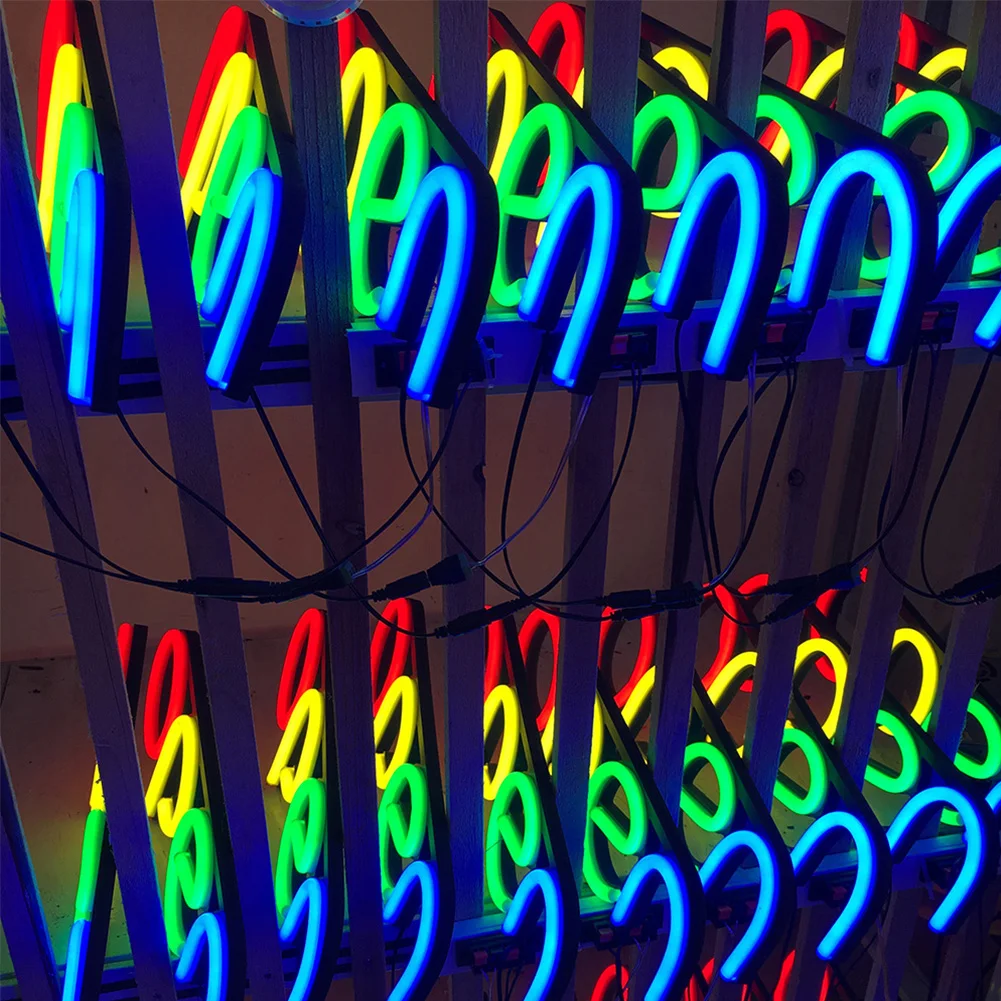 

Decorative Restaurant Bar Wall Visual Hanging Chain Neon Light Door Store Open Led Sign Lamp Artwork Ultra Bright