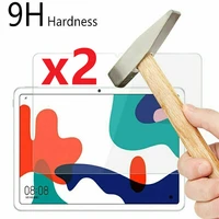 2pcs 9h premium tempered glass for huawei matepad 10 4 inch bah3 w09 al00 tablet full coverage protective film for matepad 10 4