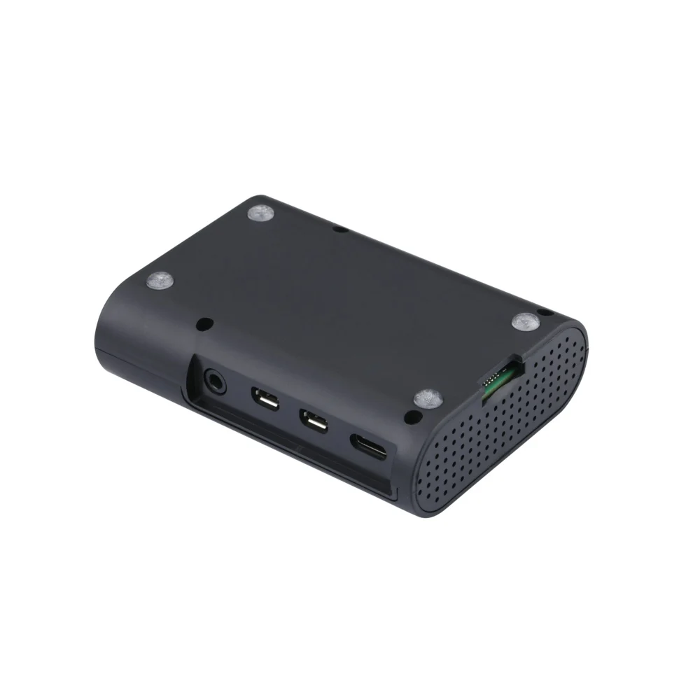 Чехол Raspberry Pi 4 ABS с вентилятором черный прозрачный корпус корпуса для RPI Model