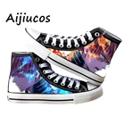 Аниме Моя геройская Академия модные высокие сапоги для мужчин детей девочек Bakugou Todoroki Shoto Косплей Повседневная холщовая обувь