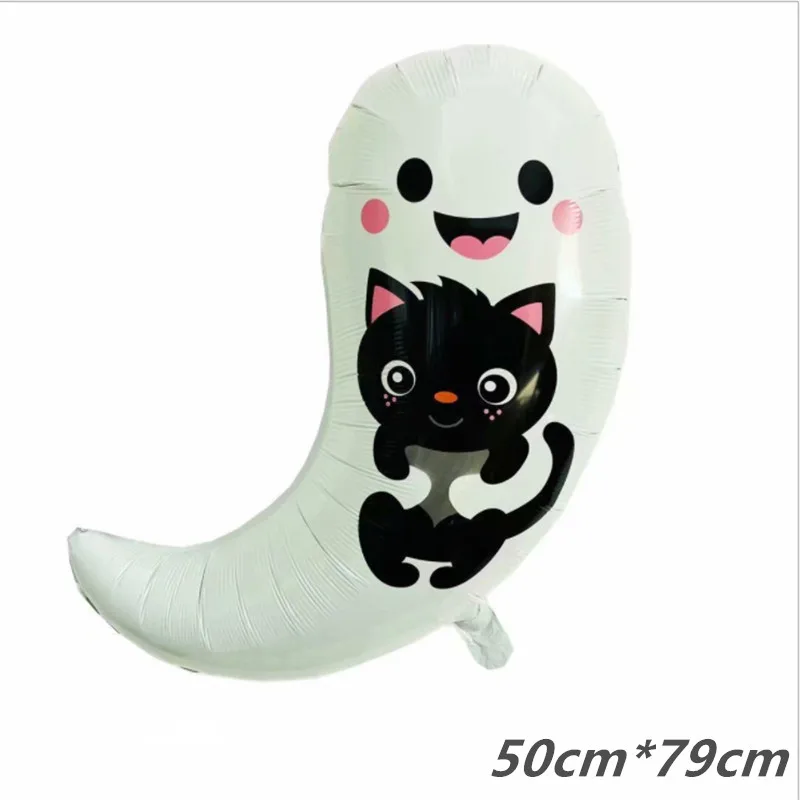 Новый 18-дюймовый алюминиевый воздушный шар для Хэллоуина в форме мультфильма