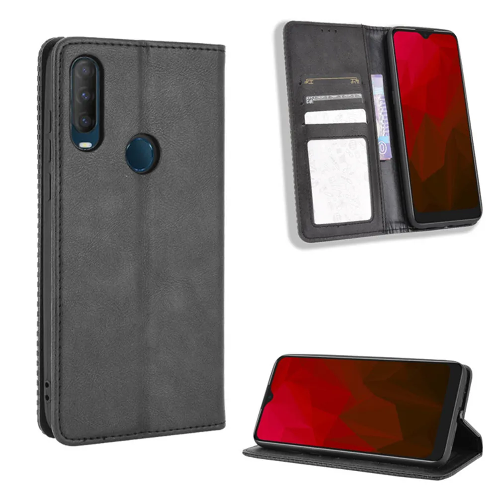 Для Vodafone Smart V11 чехол роскошный Флип PU кожаный бумажник Магнитный адсорбционный