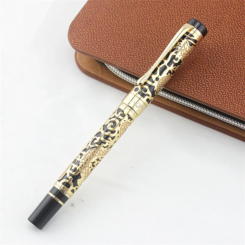 Jinhao 5000 роскошная дизайнерская ручка с черными и золотыми чернилами для офиса |