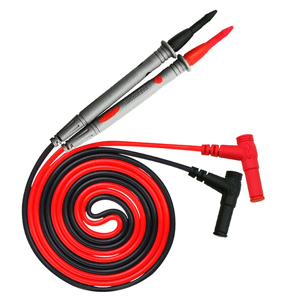 1 пара 20A силиконовые провода Ручка Универсальный зонд тестовые наконечники Pin