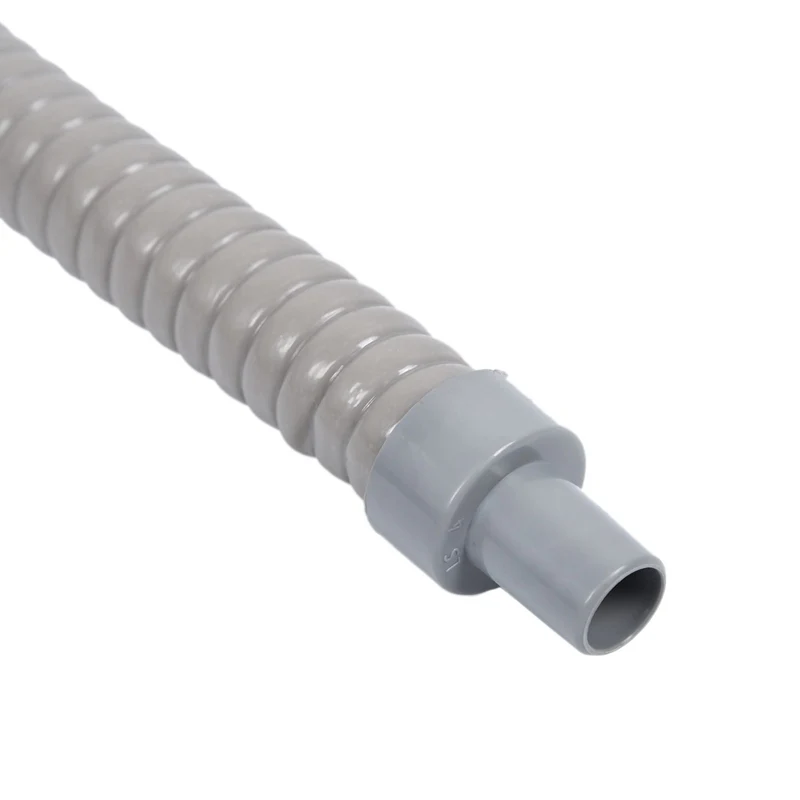 1 шт. пластиковая труба слива воды шланг длиной 60 см для кондиционера серого цвета