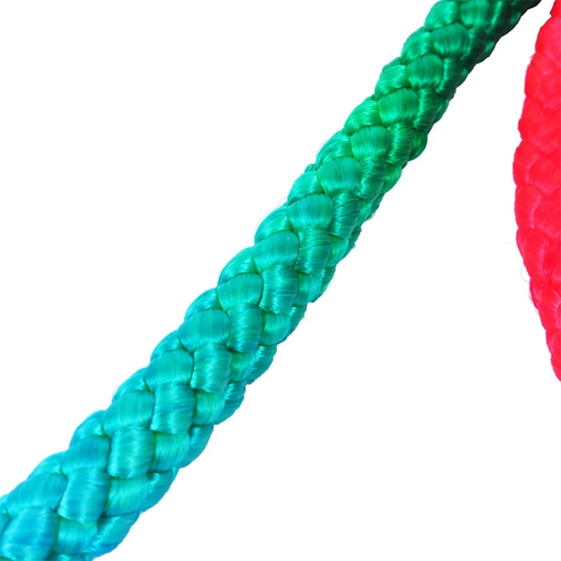 AISPORT цвет радуги Ритмическая гимнастическая веревка твердое соревнование