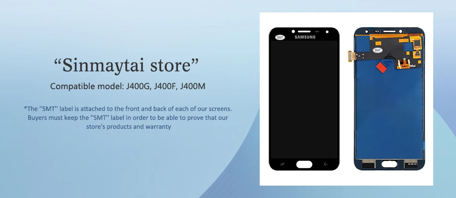 ЖК-дисплей J400 с регулируемой яркостью для SAMSUNG Galaxy J4 J400F J400F/DS J400G/DS, сменный сенсорный экран 5,5 дюйма