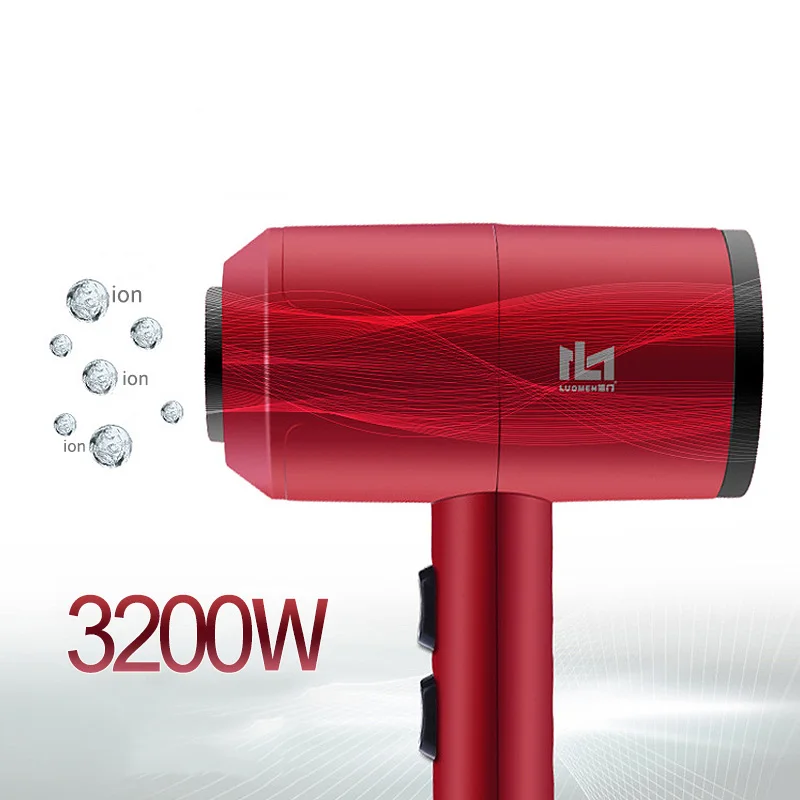 

3200W Hair Dryer Electric Blow Dryer Professional Blowdryer Strong Power Hairdressing Blow Hot /Cold 210-240V Hair Drying Tools