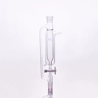double layer separatory funnel constant pressure shape60mljoint 2429addition funnel low temperature ptfe stopcock