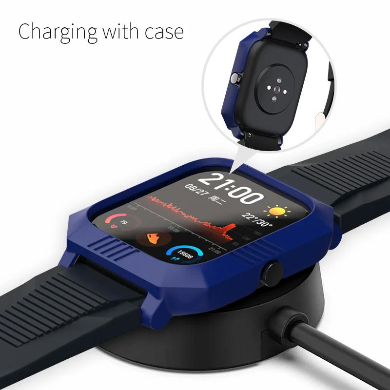 Жесткий защитный чехол для Amazfit Bip GTS GTR 42 мм 47 мм протектор для часов Huami Bip Lite аксессуары для умных часов SIKAI