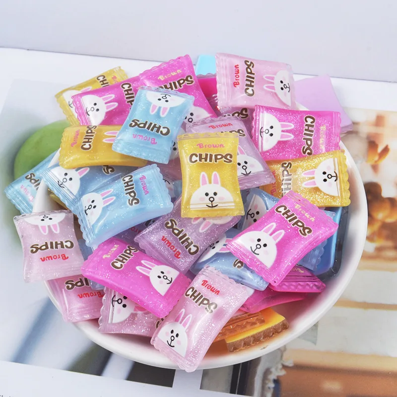 Клей для кусочков полимерной глины имитация конфет подвески слайма наполнитель