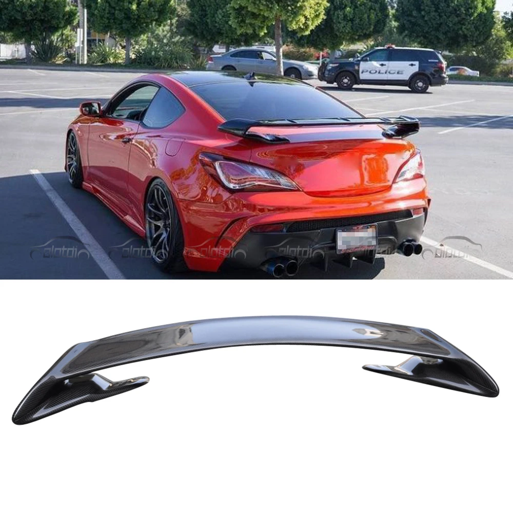 OLOTDI автомобильный тюнинг R спойлер заднего багажника из углеродного волокна для