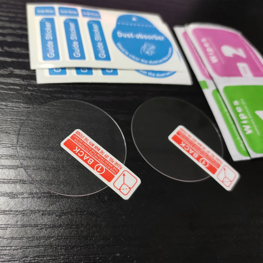 Smart Watch Round Tempered Glass Screen Protector Diameter 30 31 32 33 34mm 35mm 36mm 37mm 38mm 39mm 40mm 41mm 42mm 44mm 46mm