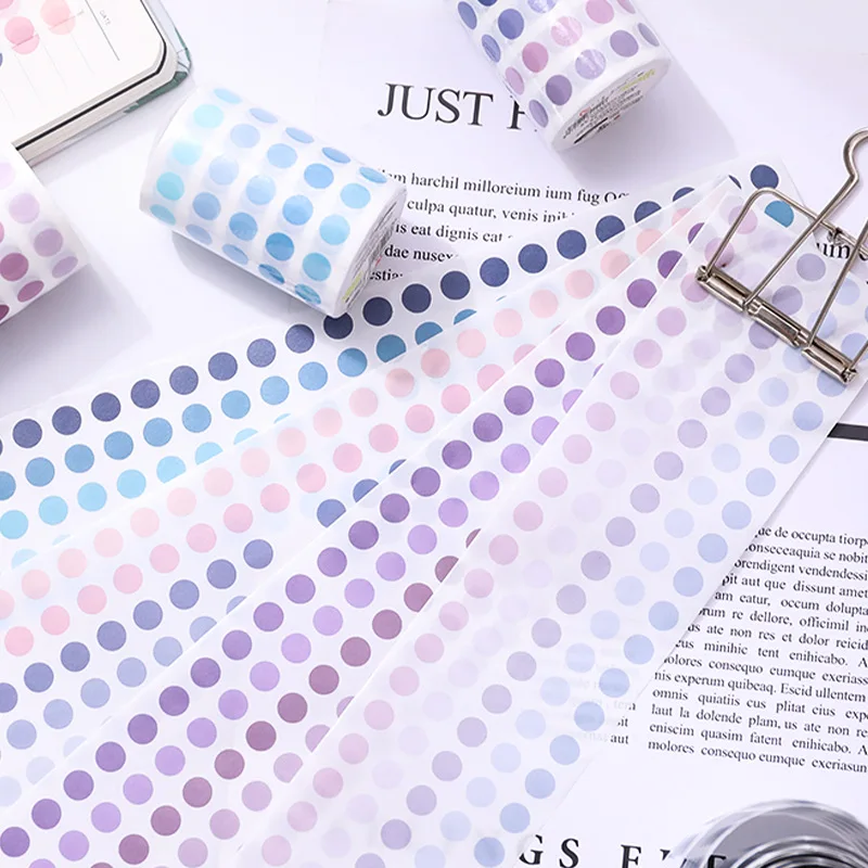 

60 мм * 3 м в горошек милые кавайные васи ленты Скрапбукинг своими руками декор для журнала творческие канцелярские японские кавайные Маскиро...