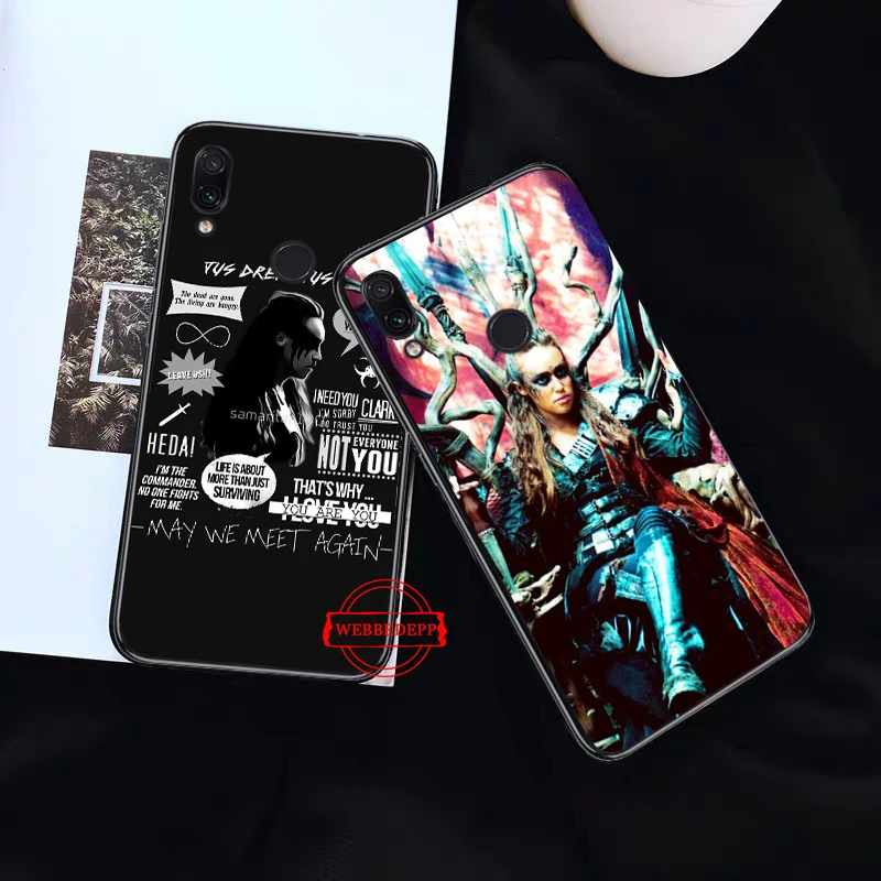 

Heda Lexa The 100 TV Show Coque Silicone Case for Xiaomi Redmi Note 4X 5 6 7 Pro 5A Prime
