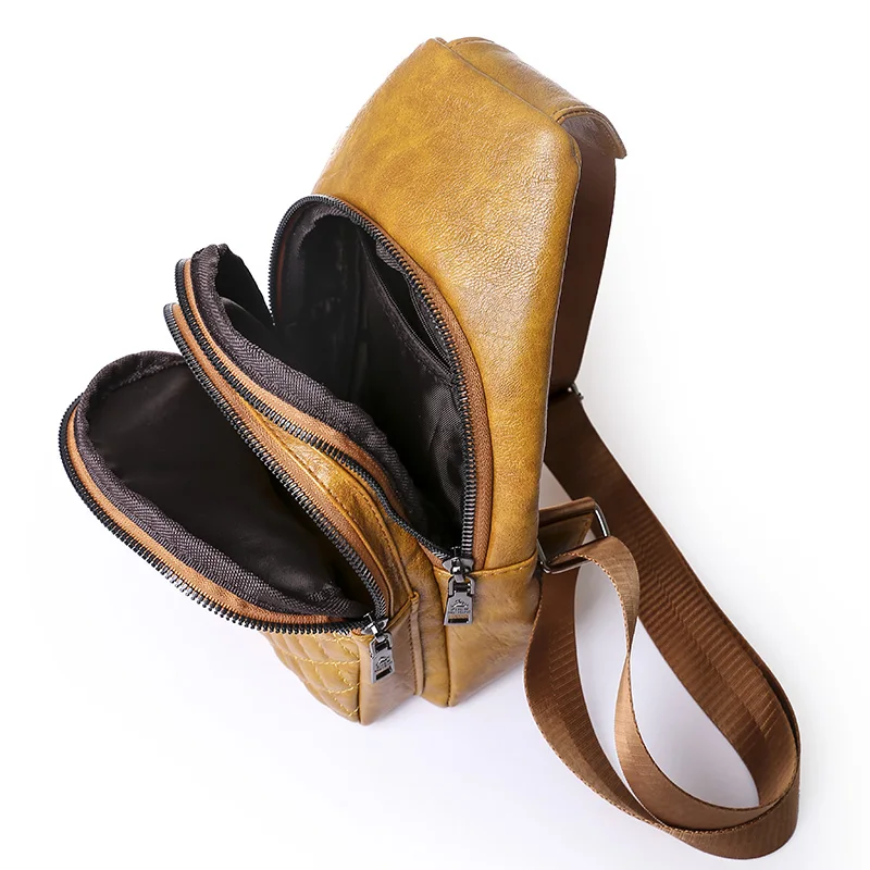 Сумка женская из экокожи саквояж кросс-боди в клетку Водонепроницаемый