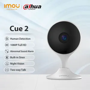 dahua imou baby monitor cue 2 ip camera 1080p wifi camera ai human detection home security night vision camera free global shipping