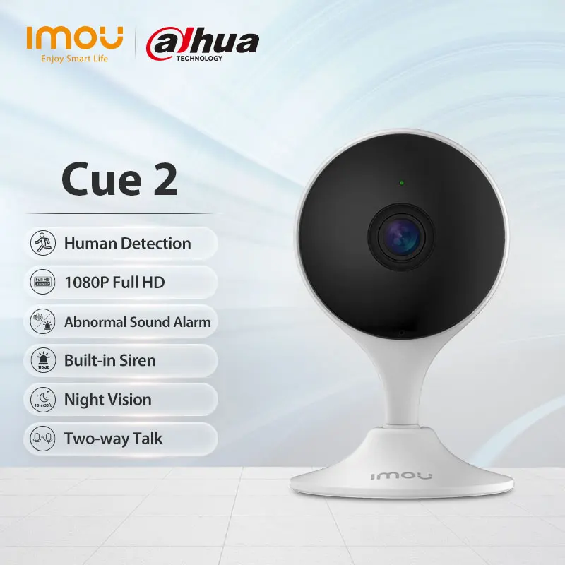 Dahua imou Cue 2 1080P IP камера видеонаблюдения детекция людей встроенная сирена