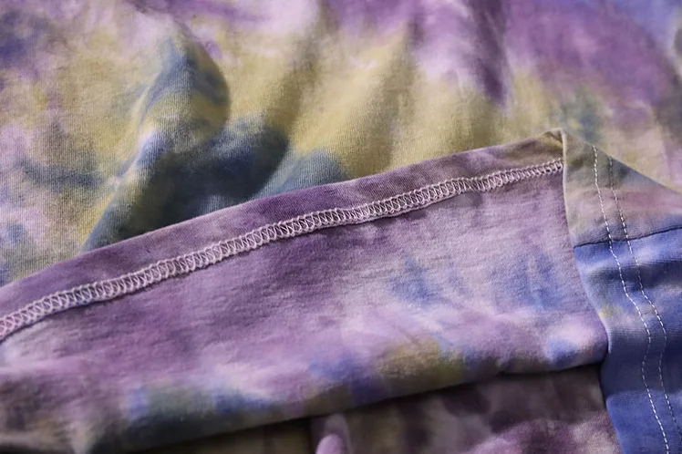 DAYIFUN 2020 новые хлопковые футболки с галстуком футболка короткими рукавами женская