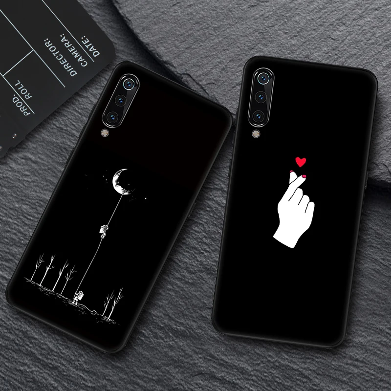 Чехол с сердечками для Xiaomi Redmi Note 7 6 5 Pro Mi 9 SE A3 A2 8 Lite 9T CC9 E CC9e мягкий чехол из ТПУ 7A K20