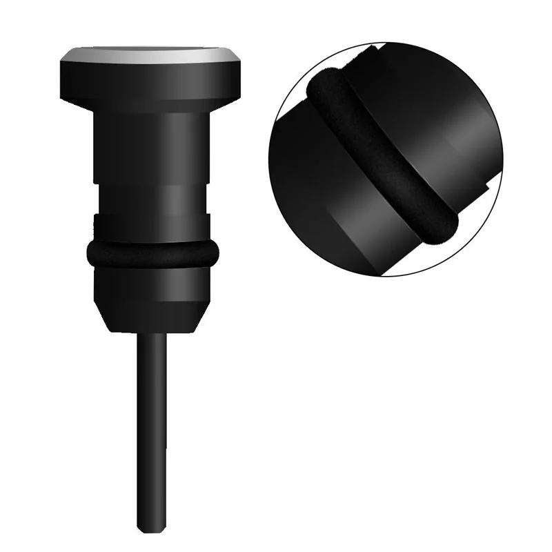 Тип C Пылезащитная заглушка для телефона Комплект USB портом Type-C и 3,5 мм разъем для наушников для Samsung Galaxy S8 S9 плюс для Huawei P10 P20 lite-4