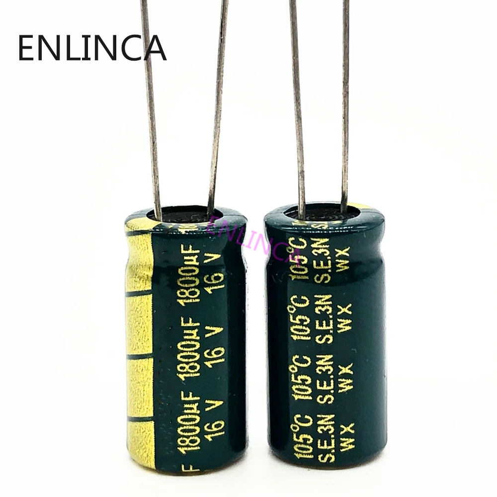 6 шт./лот P93 1800uf16V низкий ESR/импедансный высокочастотный алюминиевый